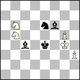 8/8/1N2nb2/1N4P1/2b1k1K1/7P/8/8